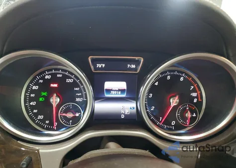 2018 Mercedes-Benz Gls 450 4Matic из США, поврежденный, VIN 4JGDF6EE3JB076286